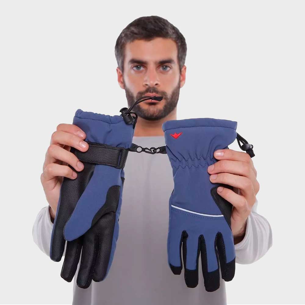 Montagne: guantes de poliéster, guantes interior poliéster
